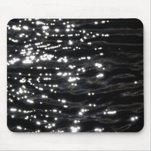 Tapis De Souris Eau brillante noire