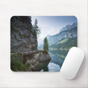 Tapis De Souris Eau Lac Gosau Salzkammergut Autriche