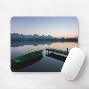 Tapis De Souris Eau   Lac Hopfen Alpes bavaroises Allemagne