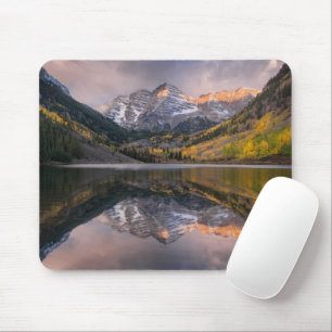 Tapis De Souris Eau   Maroon Bells Colorado