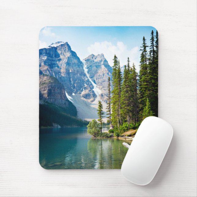 Tapis De Souris Eau | Moraine Lake, Canada (Avec souris)