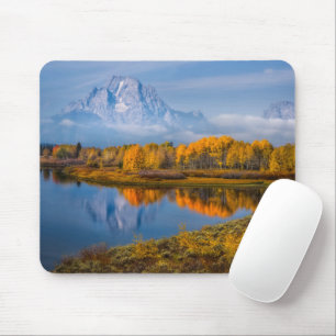 Tapis De Souris Eau   Oxbow Bend Jackson Wyoming