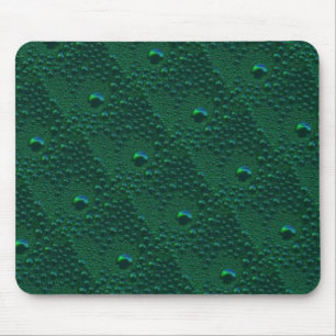Tapis De Souris Eau sur métal vert