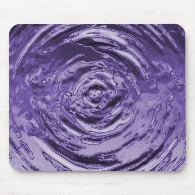 Tapis De Souris Eau Violet (Devant)