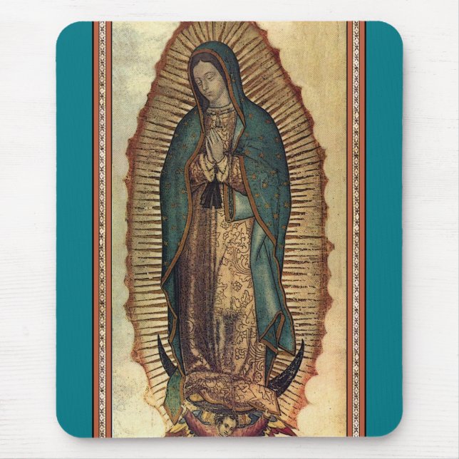 Tapis De Souris Échantillonneur Mousepad de Guadalupe (Devant)