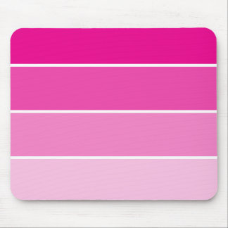 Tapis De Souris Échantillons de peinture rose vif