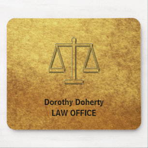 Tapis De Souris Échelles de justice   Personalizable