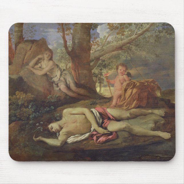 Tapis De Souris Écho et narcisse (Devant)