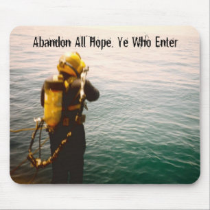 Tapis De Souris Éclaboussement de plongeur de Golfe