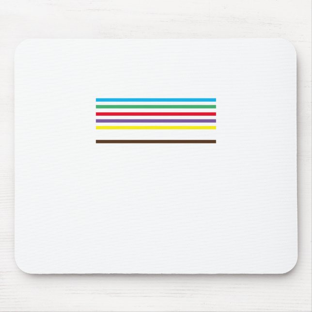 Tapis De Souris Éclairage Conception minimale (Devant)