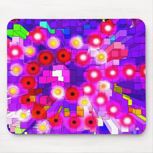 Tapis De Souris Éclairage de la ville (Devant)