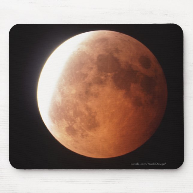 Tapis De Souris Éclipse lunaire (Devant)