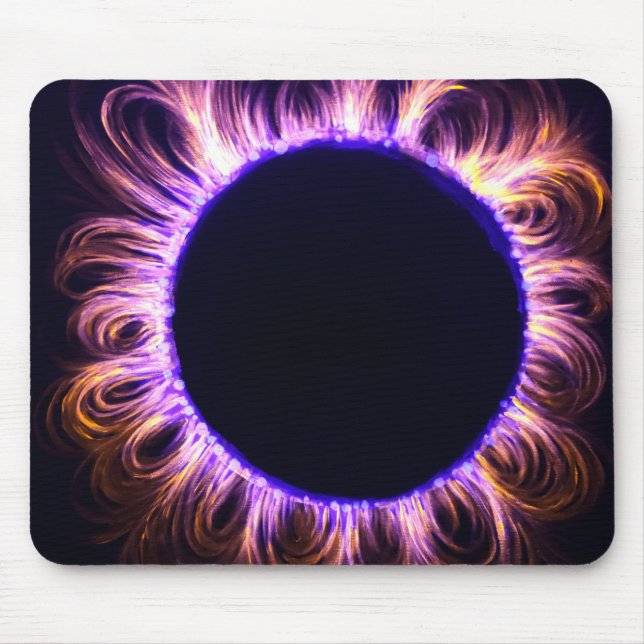 Tapis De Souris éclipse solaire (Devant)