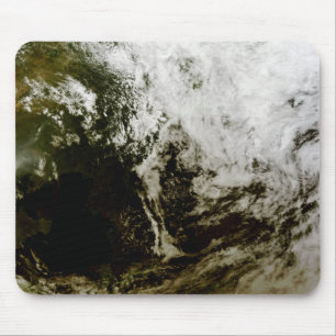 Tapis De Souris Éclipse solaire au-dessus d'Asie du Sud-Est