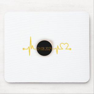 Tapis De Souris Éclipse solaire Éclipse cardiaque Total Éclipse so