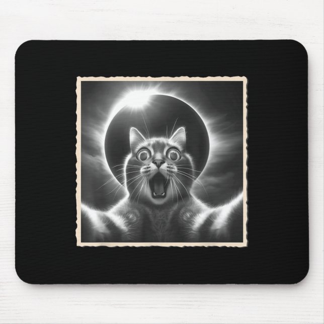 Tapis De Souris Éclipse solaire hommes Éclipse solaire 04 (Devant)