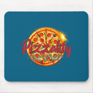 Tapis De Souris Éclipse solaire Pizzality Éclipse Illustration Piz