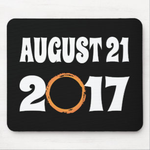 Tapis De Souris Éclipse solaire totale 21 août 2017