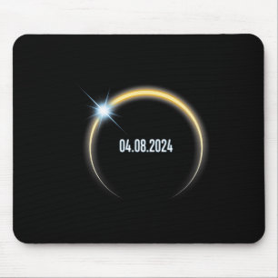 Tapis De Souris Éclipse solaire totale 4.8.2024