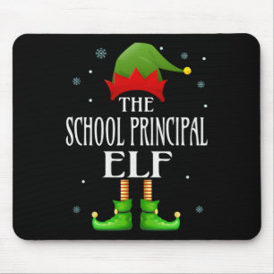 Tapis De Souris École Principal Elf Xmas Fundy Famille Corresponda