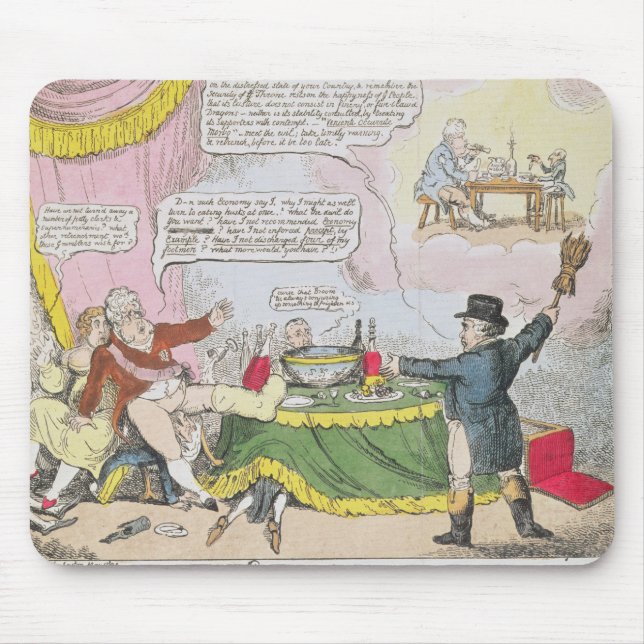 Tapis De Souris Economy', édité par Johnston, Londres (Devant)