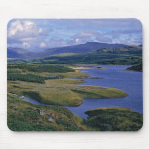 Tapis De Souris Écosse, Highland, Wester Ross, Loch Garry. Un