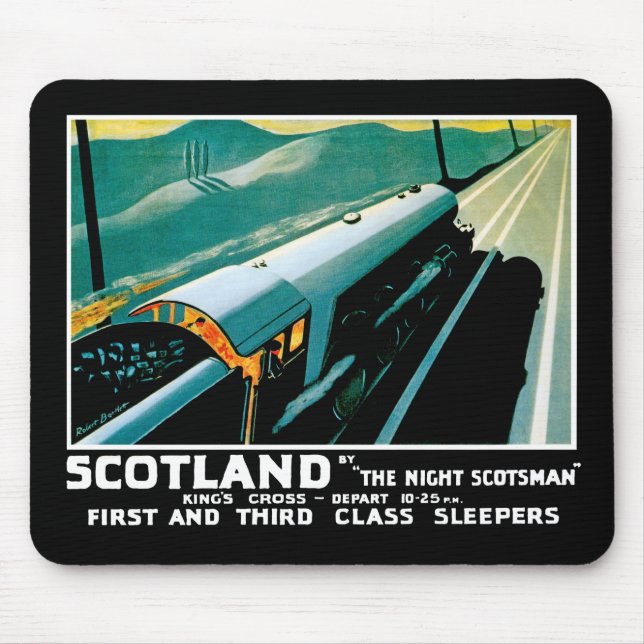 Tapis De Souris Ecosse par The Night Scotsman (Devant)