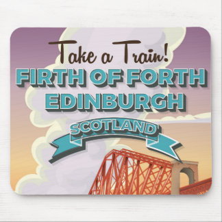 Tapis De Souris Ecosse Quatrième pont affiche Voyage.