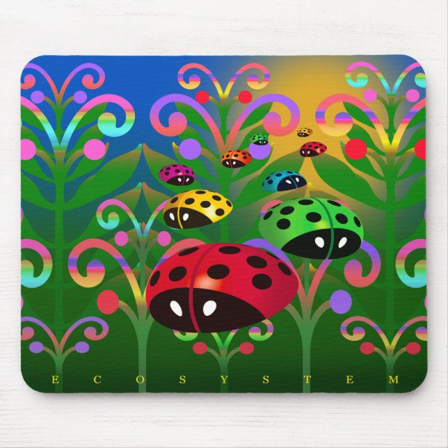 TAPIS DE SOURIS ÉCOSYSTÈME (Devant)