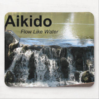 Tapis De Souris Écoulement d'Aikido comme l'eau Mousepad