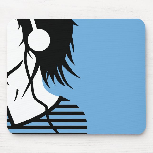 Tapis De Souris écoutent 2 la musique _7 (Devant)