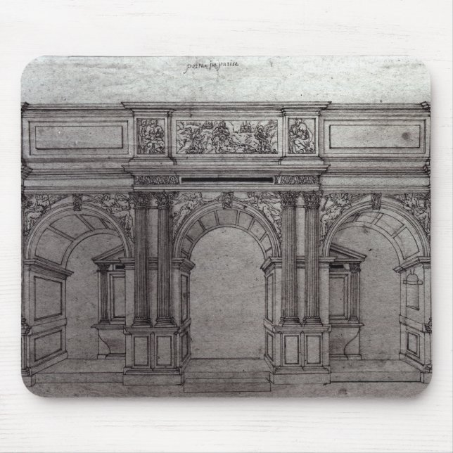 Tapis De Souris Écran de rood de l'église (Devant)