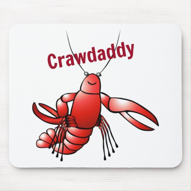 Tapis De Souris Écrevisse Rouge Crawdaddy (Devant)