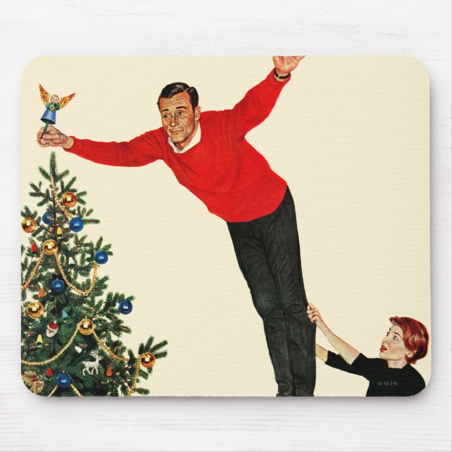 Tapis De Souris Écrimage de l'arbre (Devant)