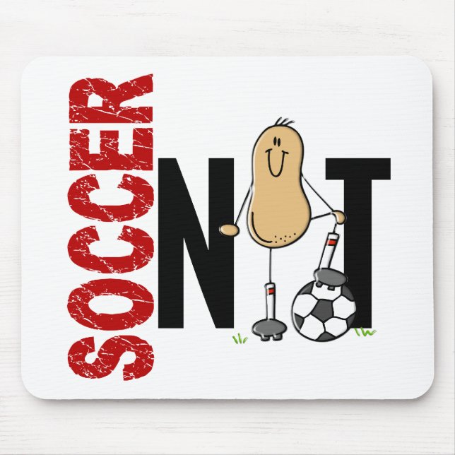 Tapis De Souris Écrou 1 du football (Devant)
