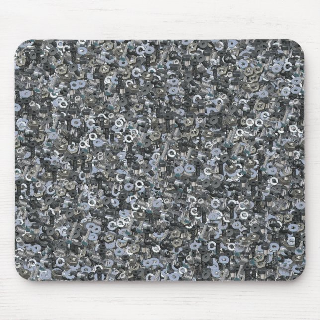 Tapis De Souris Écrous - et - boulons Mousepad (Devant)