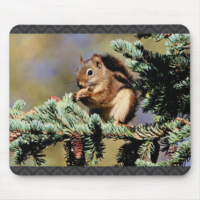 Tapis De Souris Écureuil rouge (Devant)