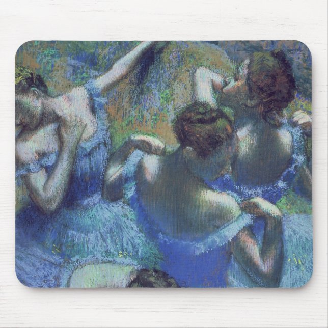 Tapis De Souris Edgar Degas| Blue Dancers, c.1899 (Devant)