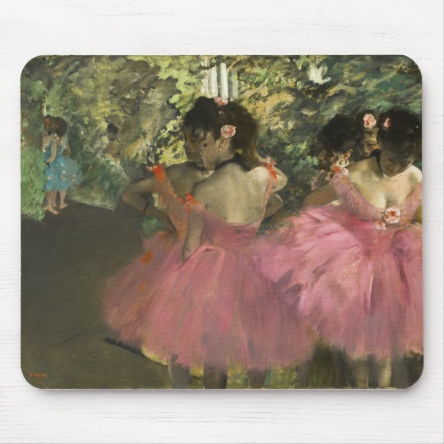 Tapis De Souris Edgar Degas - Danseurs En Rose (Devant)
