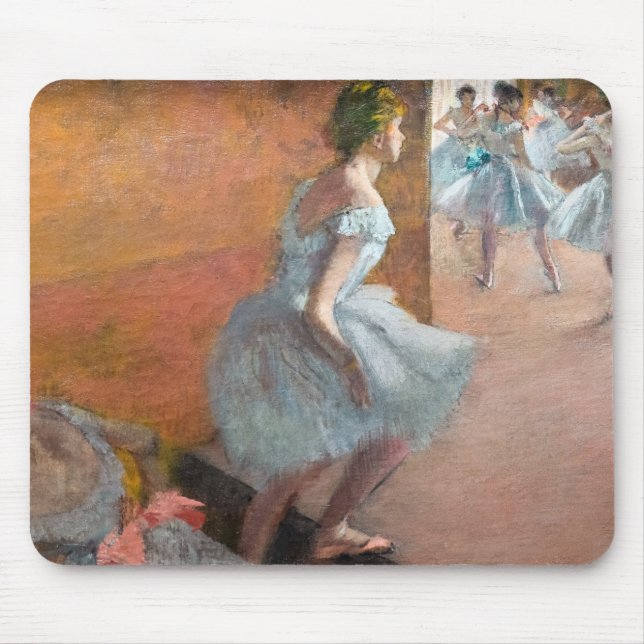 Tapis De Souris Edgar Degas - Danseurs Escalade d'un escalier (Devant)