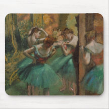 Edgar Degas Danseurs rose et vert