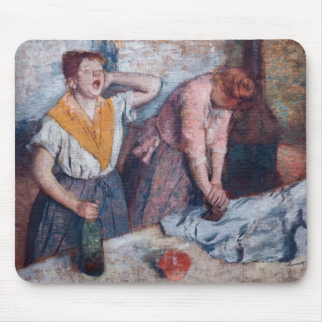 Tapis De Souris Edgar Degas - Femmes en repassage (Devant)