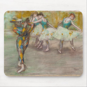 Tapis De Souris Edgar Degas - Harlequin Dance