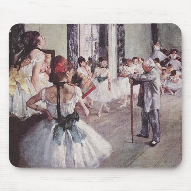 Tapis De Souris Edgar Degas La Classe Danse (Devant)