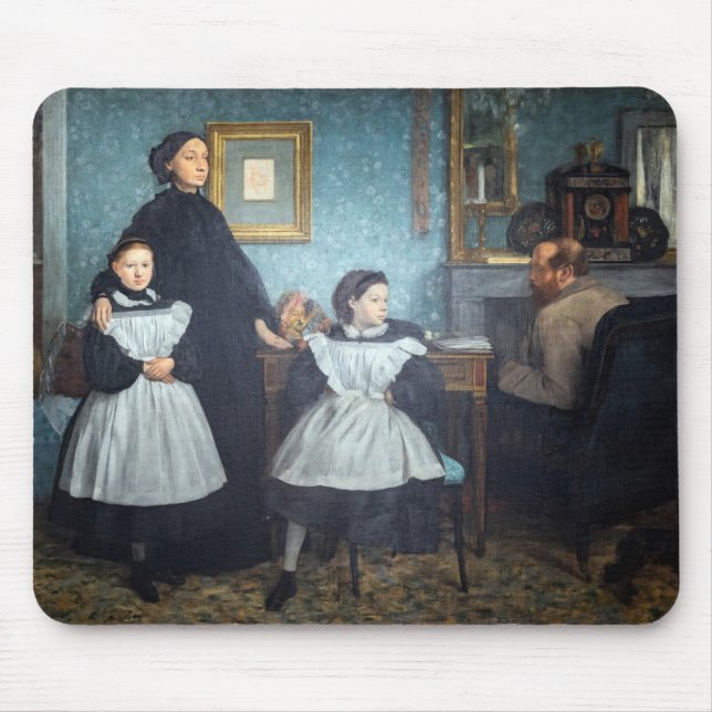 Tapis De Souris Edgar Degas - La famille Bellelli (Devant)