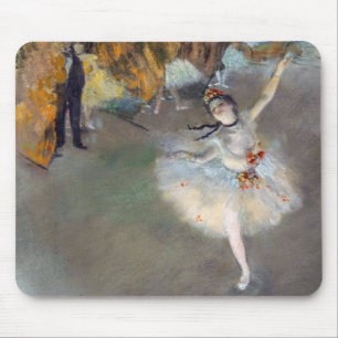Tapis De Souris Edgar Degas - L'Étoile / Danseuse sur la scène