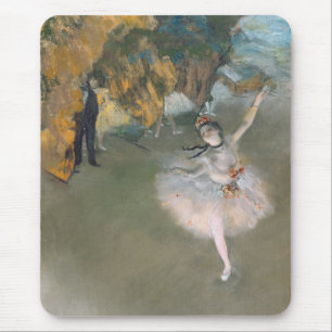 Tapis De Souris Edgar Degas   L'étoile ou la danseuse sur scène