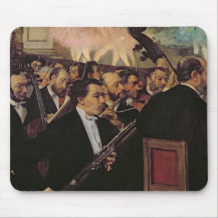 Tapis De Souris Edgar Degas   l'orchestre d'opéra, c.1870