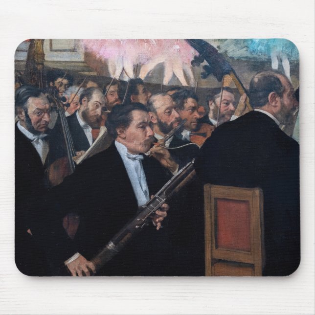 Tapis De Souris Edgar Degas - Orchestre à l'Opéra (Devant)
