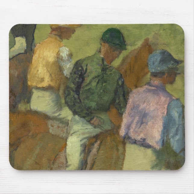 Tapis De Souris Edgar Degas | quatre jockeys (Devant)